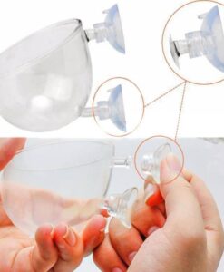 Kristal Cam Akvaryum Bitki Saksısı