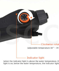 Harici (Inline) Akvaryum Isıtıcısı - Jebo HT-600