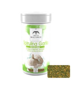 White Balance - Spirulina Garlic - 100ml - Spirulina ve Sarımsak Katkılı Tam Balık Yemi
